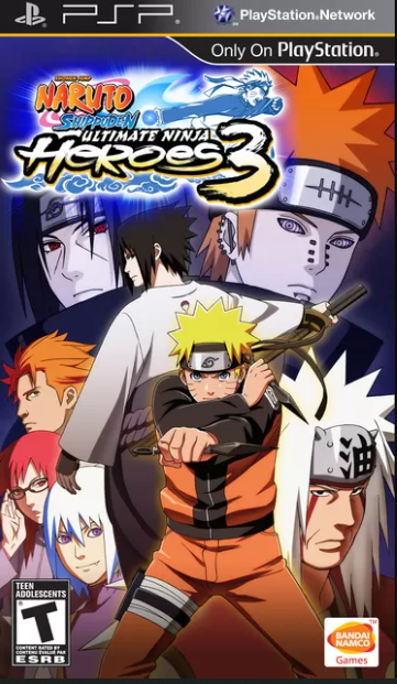 Naruto Shippuden Ultimate Ninja Heroes 3 PSP